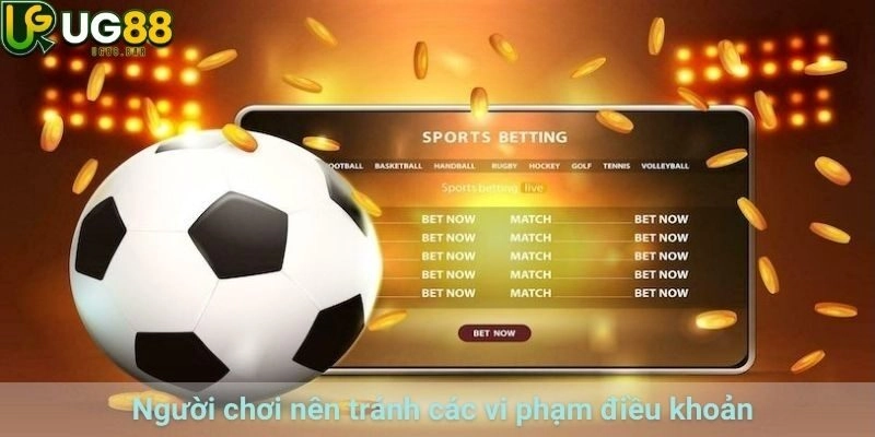 Người chơi nên tránh các vi phạm điều khoản